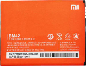 Αυθεντική Μπαταρία Xiaomi BM42 Redmi Note Li-ion 4.35V 3100mAh Original Battery