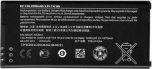 Μπαταρία Nokia Lumia 650 BV-T3G Αυθεντική Li-Ion 3.7V 2000mAh Original Battery