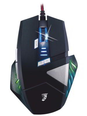 POWERTECH PT-284 ROAR WIRED PANTHER 8 BUTTONS USB 2.0 GAMING MOUSE 2500Dpi ΠΟΝΤΙΚΙ ΕΝΣΥΡΜΑΤΟ (PC/MAC)
