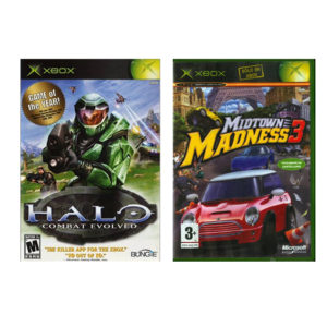 COLLECTION 2 CD: HALO COMBAT EVOLVED & MIDTOWN MADNESS 3 (XBOX)