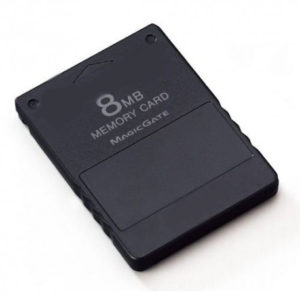 MEMORY CARD 8Mb BLACK ΚΑΡΤΑ ΜΝΗΜΗΣ (PS2)