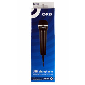 Μικρόφωνο Ενσύρματο Μαύρο ORB Microphone Wired Gaming Black USB 020831 (PS4)