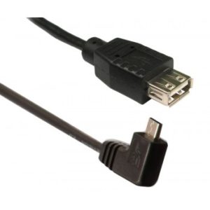 USB A 2.0 ADAPTER FEMALE TO MICRO USB B MALE CABLE 0.20m POWERTECH CAB-U028