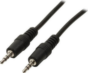 VALUELINE VLAP 22000 B0.50 JACK 3.5 MALE TO JACK 3.5 MALE AUDIO STEREO CABLE 0.50m