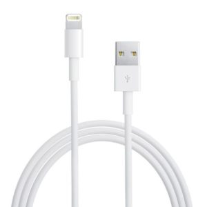 USB A 2.0 LIGHTNING CABLE MALE TO 8pin MALE WHITE 3m iPHONE 5/5s/5c/6/6plus & iPAD4/5/air/mini 14321