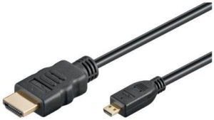 HDMI 1.4 MaleTo HDMI Micro Male Cable 1.5m Type A-D Gold H007