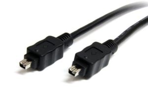 Cable Firewire 1394 4Pin Male To 4Pin Male 2m Black Valueline VLCP 62000B2.00