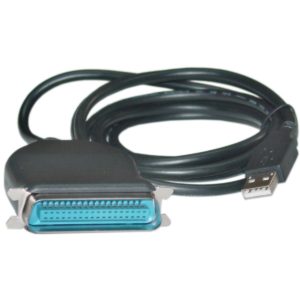 USB A TO PARALLEL PRINTER CENTRONICS IEEE 1284 CABLE 1.8m BEST VALUE 12.99.1079AR