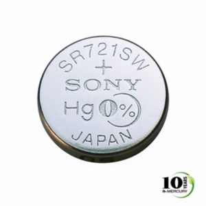 Μπαταρία Ρολογιού Battery Silver 1.55V Sony 362 SR721SW For Watches