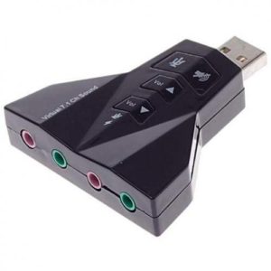 POWERTECH CAB-U037 USB A 2.0 SOUND CARD AUDIO 7.1 Ch ΚΑΡΤΑ ΗΧΟΥ POWER TECH CABU037