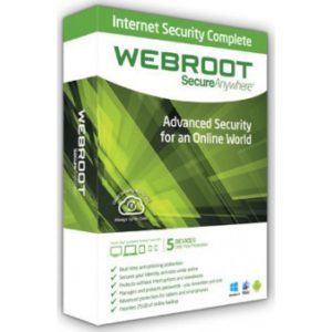 INTERNET SECURITY COMPLETE 2016 WEBROOT SECURE ANYWHERE (5 ΑΔΕΙΕΣ/1 ΧΡΟΝΟΣ) [PC/MAC/MOBILE]