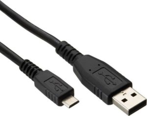 Powertech CAB-U043 USB A 2.0 Male To Mini USB B Male 5pin Black 5m U010 Καλώδιο Φόρτισης
