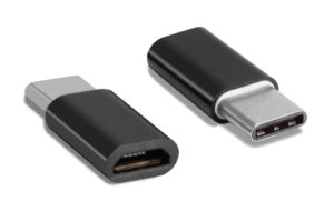 Adaptor Micro USB Female To Type C Male Adapter Black Μετατροπέας CAB-UC019