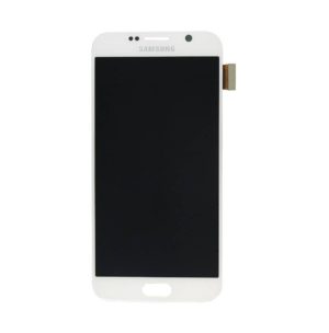 Οθόνη Samsung Galaxy S6 SM-G920F GH97-17260Β Original LCD & Touch FHD White Αυθεντική Οθόνη & Τζάμι Αφής Λευκή