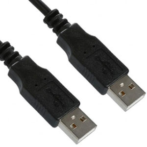 USB EXTENSION CABLE MALE/MALE 5m BLACK CABLE-140/5HS