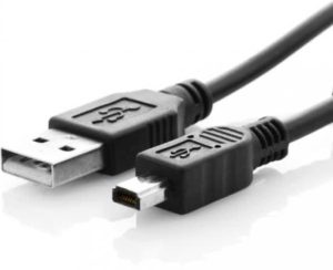 VALUELINE VLCP60800B2.00 USB 2.0 CABLE MALE TO USB MALE MICRO 14PIN 2m BLACK FUJI VLCP 60800 B2.00