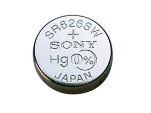 Μπαταρία Ρολογιού Battery Silver 1.55V Sony 377 SR626SW For Watches