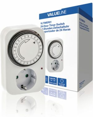 Χρονοδιακόπτης Ρεύματος Valueline Timer Switch VLTIMER01