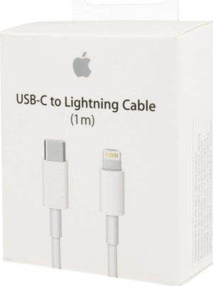 Apple USB 3.1 Type C Cable To Lightning White 1m Original MK0X2AM/A Αυθεντικό Καλώδιο Σύνδεσης Λευκό