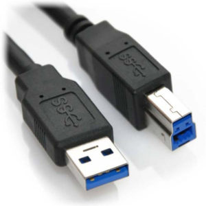 USB 3.0 A MALE TO B MALE CABLE 1130-1.8