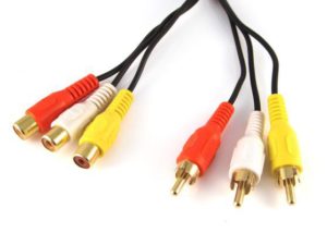 POWERTECH CAB-R014 RCA CABLE 3 X MALE TO 3 X RCA FEMALE 5m AUDIO-VIDEO-AV CABLE ΚΑΛΩΔΙΟ ΠΡΟΕΚΤΑΣΗΣ