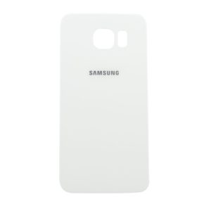 Καπάκι Μπαταρίας Λευκό Samsung S6 Edge Back Battery Cover White (G925F)