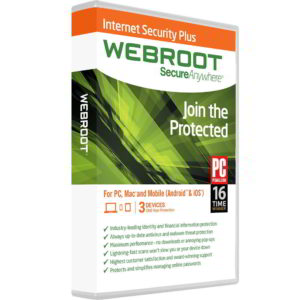 INTERNET SECURITY PLUS 2016 WEBROOT SECURE ANYWHERE (3 ΑΔΕΙΕΣ/1 ΧΡΟΝΟΣ) [PC/MAC/MOBILE]