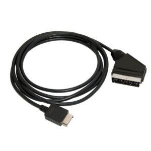 SCART CABLE RGB BLACK 534 (PS3/PS2/PS1/PSX)