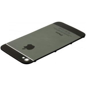 Καπάκι Μπαταρίας Μαύρο-Γκρι iPhone 5S Battery Cover Black-Grey i5S