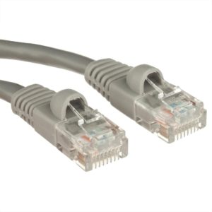 Powertech CAB-N026 Utp Ethernet Cable 5m Gray Cat 5 Καλώδιο Δικτύου Γκρι FTT6-83