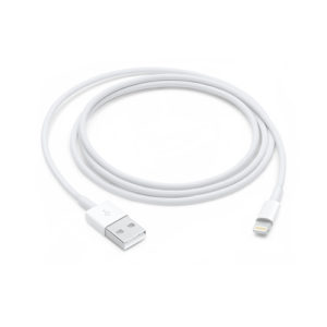 APPLE MD818ZM ORIGINAL USB 2.0 LIGHTNING CABLE CHARGER-DATA WHITE 1m iPHONE 5/5s/5c/6/6plus & iPAD4/5/air/mini A1480
