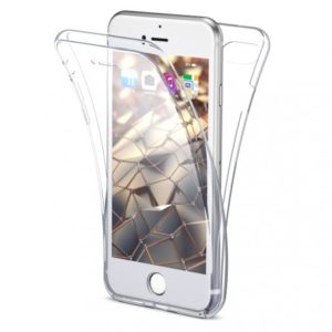 Transparent Full Phone Silicone Flexible Case iPhone 7 - iPhone 8 Διαφανής Θήκη Κίνητού i7 - i8
