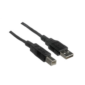 USB 2.0 MALE Α TO USB MALE B CABLE 1,8m BLACK 141HS