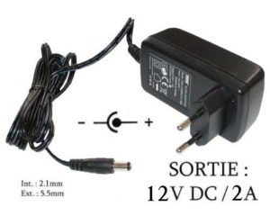 PS SECURITY 12V-2A ΤΡΟΦΟΔΟΤΙΚΟ AC/DC 2000mA 12V DC SWITCHING POWER SUPPLY CHARGER