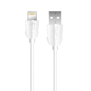 XO NB9 FAST DATA CABLE QUICK CHARGE 2.4A LIGHTNING WHITE 2m iPHONE