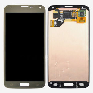 Οθόνη Samsung Galaxy S5 Mini SM-G800F GH97-16147A Original LCD & Touch Gold Αυθεντική οθόνη & Τζάμι Αφής Χρυσή