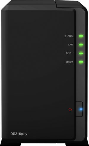 SYNOLOGY DS216PLAY NAS SERVER 2 BAY