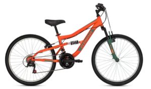 Ποδήλατο | CLERMONT | Pamir 2023 | V-Brake | 24 ιντσών |Trigger 21 ταχύτητες | Πορτοκαλί