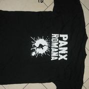 Μαύρο t-shirt με στάμπα(Panx-Romana)