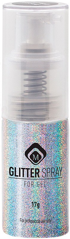 Magnetic Glitter Spray For Gel Hologram Silver 17gr