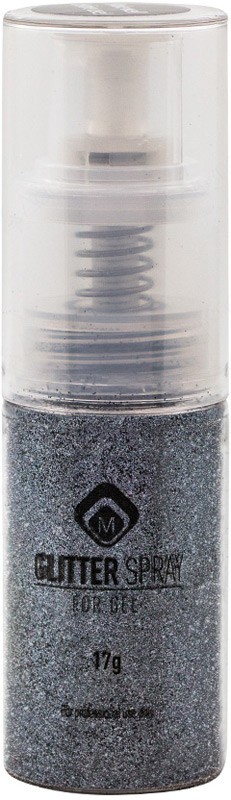 Magnetic Glitter Spray For Gel Steel Grey 17gr