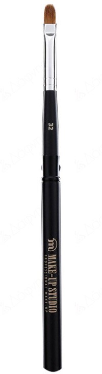 Make-Up Studio Lip Brush No.32 Medium With Case Red
