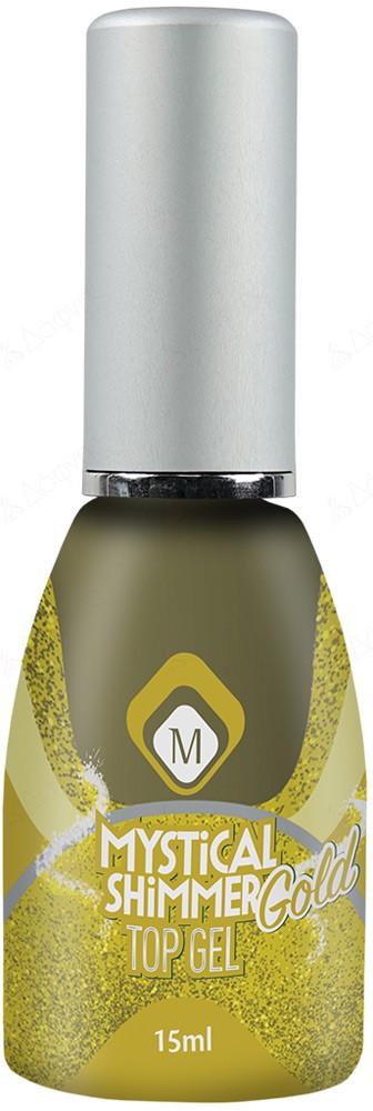 Magnetic Mystical Shimmers Top Gel Gold 15ml