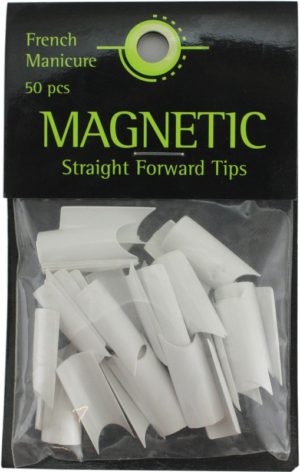 Magnetic Straight Forward French Tips Size 2 50τμχ
