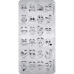 Magnetic Stamping Plate Expressions No62