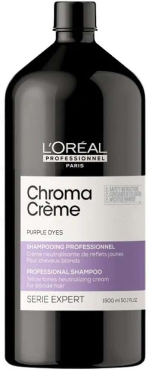 L Oreal Professionnel Serie Expert Chroma Creme Purple Dyes Shampoo 1500ml