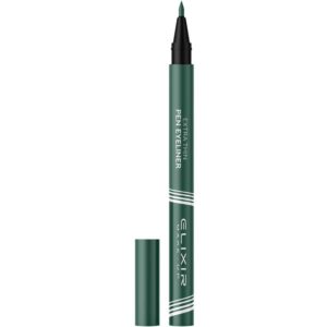 Elixir Extra Thin Pen Eyeliner Νο004 Forest grreen