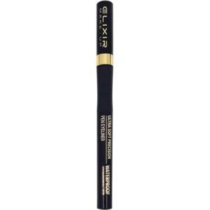 Elixir Ultra Soft Precision Pen Eyeliner Waterproof Black
