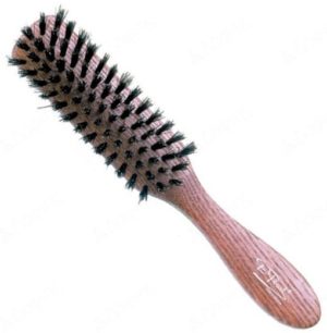 Dux Βούρτσα Flat Hair 5 Rows Natural Beech Wood