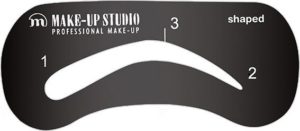Make-up studio Brow Stencil 2 Shaped